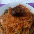 Ifeoma Obianagha's cooksnap of when they made Jollof rice.
