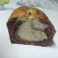 El cooksnap de Florencia Perez cuando hizo Budín marmolado de Nesquik.