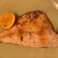 El cooksnap de astrid badia cuando hizo Dorada /Lubina a la naranja.