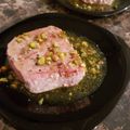 El cooksnap de aleksaguilar cuando hizo Pollo en salsa de pistache. ॐ.