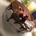 Pszilvi16 Cooksnap-ja, amikor elkészítette a(z) Málnás-mascarponés glutén- & cukormentes torta receptet.