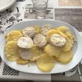El cooksnap de aracelis66 cuando hizo Medallones de merluza al vino horneados.