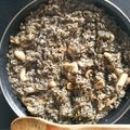 El cooksnap de Rafa cuando hizo Arroz negro con calamares 🦑🍚🖋.