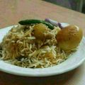 Susmita Debnath's cooksnap of when they made এগ বিরিয়ানি (egg biryani recipe in Bengali).