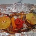 El cooksnap de Aura Leon cuando hizo Pescado mojarra empapelado.