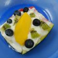 El cooksnap de boni cuando hizo "Pizza" de Sandía.