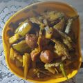Sneha Banerjee's cooksnap of when they made চুনো মাছের চচ্চড়ি (chuno macher chorchori recipe in bengali).