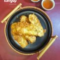 Cooksnap Jeehan Kitchen semasa beliau membuat Pisang Goreng Rangup.
