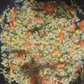 El cooksnap de Karina Failla cuando hizo Risotto verde.