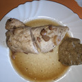 El cooksnap de Paco Medina cuando hizo Solomillo de pavo a la cerveza con salsa de pistachos.