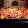 Cooksnap από zoechris στη συνταγή Μελιτζάνες στο φούρνο με πατάτες, σάλτσα ντομάτας και φέτα 🌅🍆