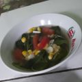 Cooksnap dari Rizky Zakaria untuk resep Sayur bayam / Sayur bening