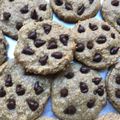 El cooksnap de Florarte Siglo cuando hizo Cookies / galletitas de avena y chips de chocolate saludables. Sin azúcar, sin manteca.
