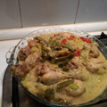 El cooksnap de caballeromartta cuando hizo Pollo con verduras en olla express (muy rápido).