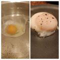 El cooksnap de Juan cuando hizo Huevo poché.