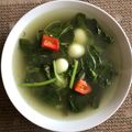 Cooksnap dari Mutiara untuk resep Tumis Bayam Telur Puyuh