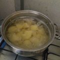 El cooksnap de Francis Barahona cuando hizo Papas en puré con parmesano.