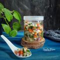 Cooksnap dari Sandra Risma untuk resep Acar Mentah Timun, Wortel dan Nanas