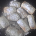 El cooksnap de eloreruglio cuando hizo Cañóncito de dulce de leche rápido.