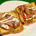 Cooksnap Sesimple Loralin semasa beliau membuat Roti Telur dan Sosej.