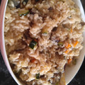 El cooksnap de Lucia Ribas cuando hizo Arroz salteado con verduras y salsa de soja.
