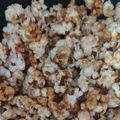 El cooksnap de MarceCamberos cuando hizo Palomitas Acarameladas Caseras 💙🤤🍿.