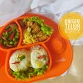 Cooksnap dari Icha Khairunnisa untuk resep "Onigiri ayam jagung" Bekal Suami