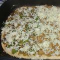 Cooksnap dari Ainun Zakiah Noor untuk resep Tumis ayam jamur & sosis (untuk topping pizza)