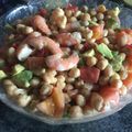 El cooksnap de Enfermos de tele Becker cuando hizo Ensalada de garbanzos.