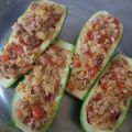 El cooksnap de LuzMa SG cuando hizo Calabacitas rellenas de atún.