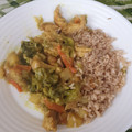 El cooksnap de Susi Cf cuando hizo Pollo al curry estilo thai.