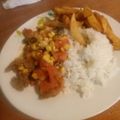 El cooksnap de Solange Herrera Goler cuando hizo Tomaticán con carne.