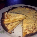 El cooksnap de claudia-b83 cuando hizo Tarta de manzana apto celíacos sin tacc.