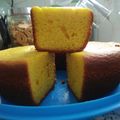 El cooksnap de Carolina Matonte cuando hizo Budín húmedo de naranja en licuadora 🍊.