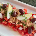 El cooksnap de Mara cuando hizo Ensalada murciana -moje o mojete-.