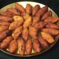 Samita Sar's cooksnap of when they made ভাজা পুলি (bhaja puli recipe in Bengali).
