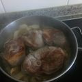 El cooksnap de Sabrina cuando hizo Cerdo con patatas.
