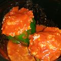 baharbanan's cooksnap of when they made Crockpot Stuffed Peppers.