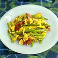 Cooksnap của Rose Truong khi họ làm theo món Măng tây xào tôm thịt#eatclean