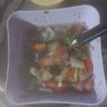 El cooksnap de Susy Ce cuando hizo Salsa criolla.