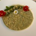 il Caterina Martinelli quando ha preparato Risotto fave e pecorino