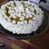 El cooksnap de Alejandra Russo cuando hizo Torta de crema y duraznos.