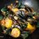 Cooksnap dari Yulianti Tri Lestari untuk resep Seafood saus padang (kerang hijau, kerang dara, cumi, udang)