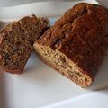 El cooksnap de Julieta Luján cuando hizo Budín de banana y chocolate.