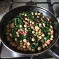 El cooksnap de sole1961 cuando hizo Espinacas a la catalana.