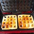 El cooksnap de Faty Corbalan cuando hizo Waffles sin manteca.