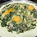 El cooksnap de Denisse López Zárate cuando hizo Tarta de acelga y atún.