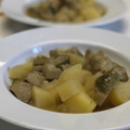 El cooksnap de Equipo Cookpad cuando hizo Alcachofas con patatas en olla expres.