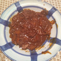 El cooksnap de Selene Sánchez cuando hizo Bisteces en chile pasilla.