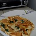 El cooksnap de Lis VB cuando hizo Tortilla de papa y espinaca.